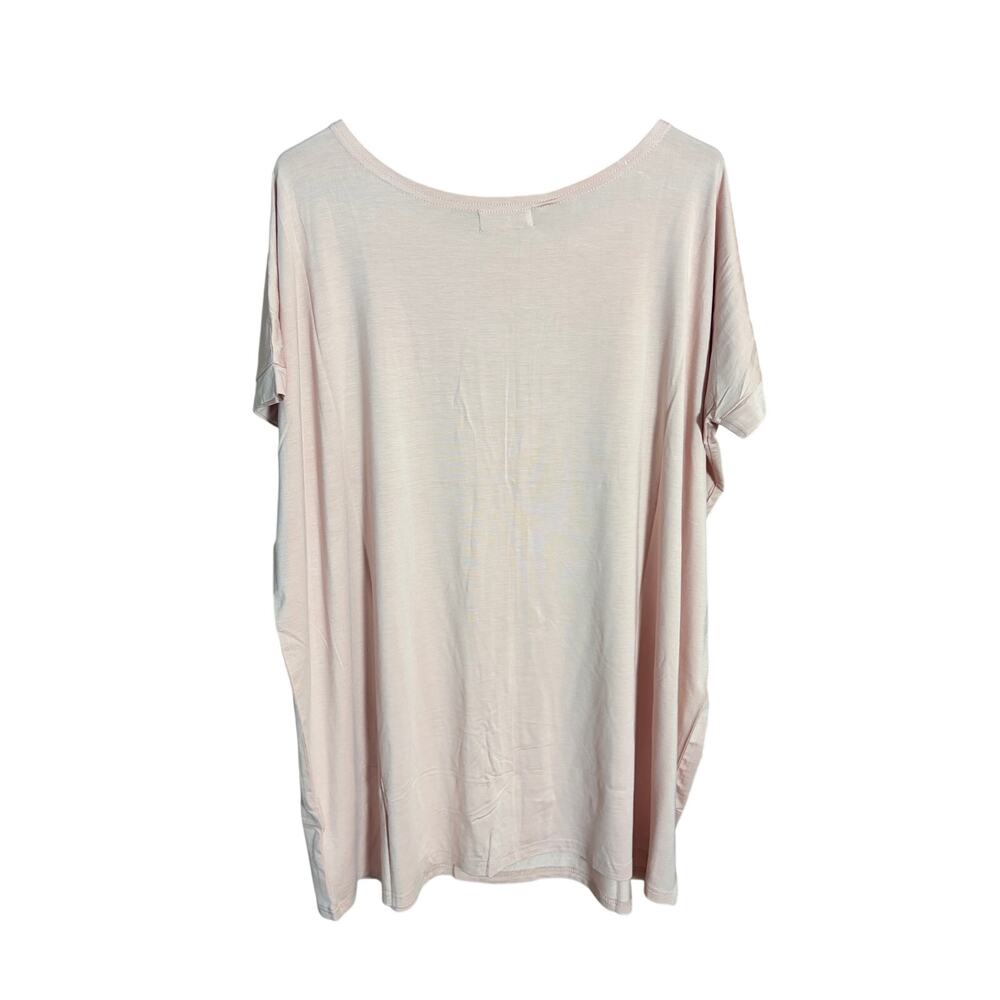 Piko 1988 Bamboo Tee Bundle 2 PC Pink Gray Short sleeve Oversized Soft Comfy - Picture 4 of 7
